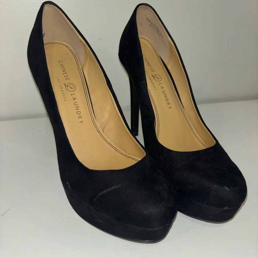 Chinese Laundry Classic Black Heels Womens Size 8.5